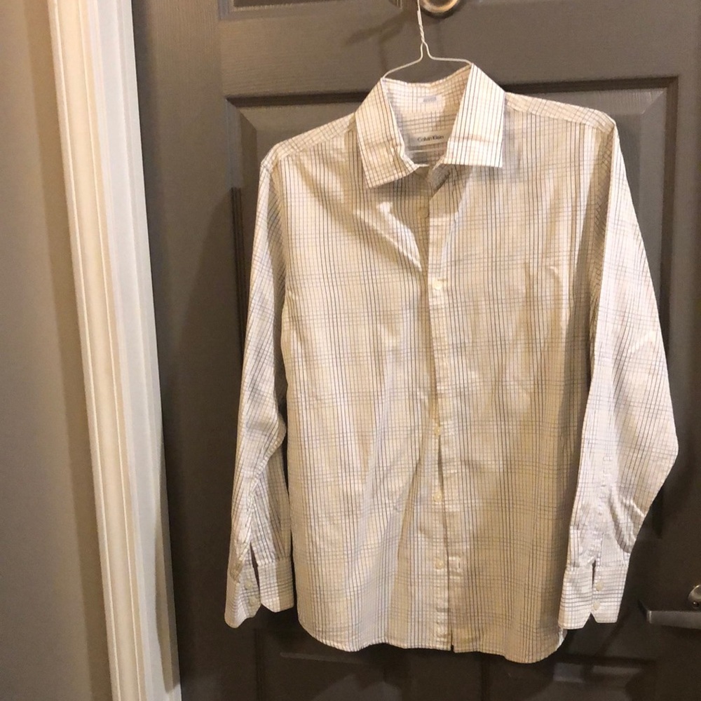 Men’s Calvin Klein Cotton Stretch casual shirt
